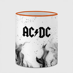 Кружка 3D ACDC, цвет: 3D-оранжевый кант — фото 2