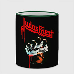 Кружка 3D Judas Priest, цвет: 3D-зеленый кант — фото 2