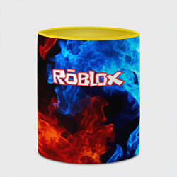 Кружка 3D ROBLOX, цвет: 3D-белый + желтый — фото 2