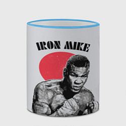 Кружка 3D Iron Mike, цвет: 3D-небесно-голубой кант — фото 2