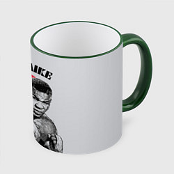 Кружка 3D Iron Mike, цвет: 3D-зеленый кант