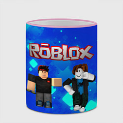 Кружка 3D ROBLOX, цвет: 3D-розовый кант — фото 2