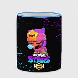 Кружка 3D BRAWL STARS SANDY, цвет: 3D-небесно-голубой кант — фото 2