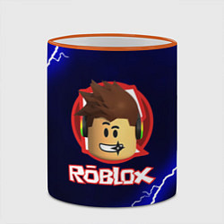 Кружка 3D ROBLOX, цвет: 3D-оранжевый кант — фото 2