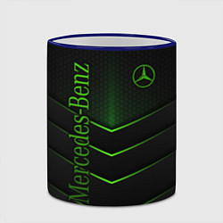 Кружка 3D Mercedes-Benz, цвет: 3D-синий кант — фото 2