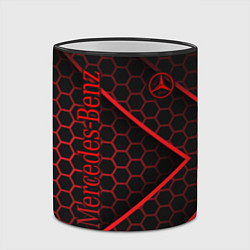 Кружка 3D Mercedes-Benz, цвет: 3D-черный кант — фото 2