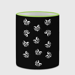 Кружка 3D Pyrokinesis, цвет: 3D-светло-зеленый кант — фото 2