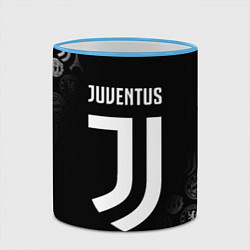 Кружка 3D JUVENTUS, цвет: 3D-небесно-голубой кант — фото 2