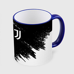 Кружка 3D JUVENTUS, цвет: 3D-синий кант