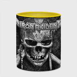 Кружка 3D Iron Maiden, цвет: 3D-белый + желтый — фото 2