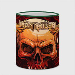 Кружка 3D Iron Maiden, цвет: 3D-зеленый кант — фото 2