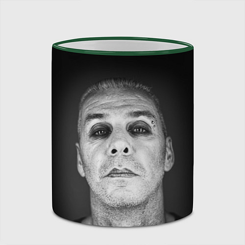Кружка цветная LINDEMANN / 3D-Зеленый кант – фото 2