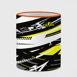 Кружка 3D Counter-Strike, цвет: 3D-оранжевый кант — фото 2