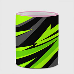 Кружка 3D Форма для фитнеса, цвет: 3D-розовый кант — фото 2