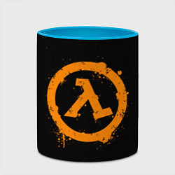 Кружка 3D HALF-LIFE, цвет: 3D-белый + небесно-голубой — фото 2
