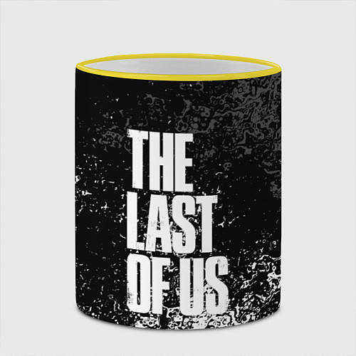 Кружка цветная THE LAST OF US / 3D-Желтый кант – фото 2