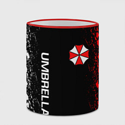 Кружка 3D RESIDENT EVIL UMBRELLA, цвет: 3D-красный кант — фото 2