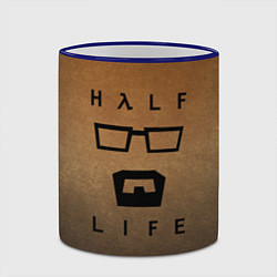Кружка 3D HALF-LIFE, цвет: 3D-синий кант — фото 2