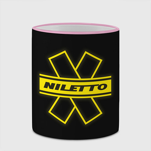 Кружка цветная NILETTO / 3D-Розовый кант – фото 2