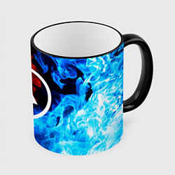 Кружка 3D LINKIN PARK, цвет: 3D-черный кант