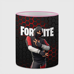 Кружка 3D FORTNITE IKONIK, цвет: 3D-розовый кант — фото 2