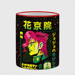 Кружка 3D Приключения ДжоДжо, цвет: 3D-красный кант — фото 2