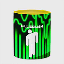 Кружка 3D BILLIE ELLISH, цвет: 3D-белый + желтый — фото 2
