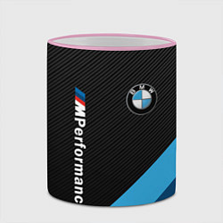 Кружка 3D BMW M PERFORMANCE, цвет: 3D-розовый кант — фото 2
