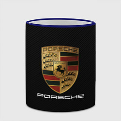 Кружка 3D PORSCHE, цвет: 3D-синий кант — фото 2