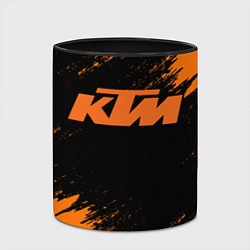Кружка 3D KTM, цвет: 3D-белый + черный — фото 2