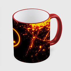 Кружка 3D HALF-LIFE 3, цвет: 3D-красный кант