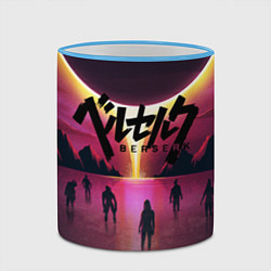 Кружка 3D BERSERK, цвет: 3D-небесно-голубой кант — фото 2