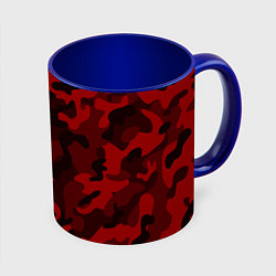 Кружка 3D RED MILITARY, цвет: 3D-белый + синий