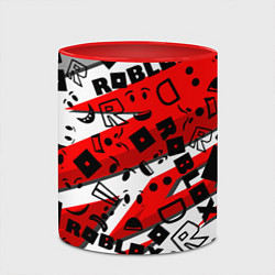 Кружка 3D Roblox, цвет: 3D-белый + красный — фото 2