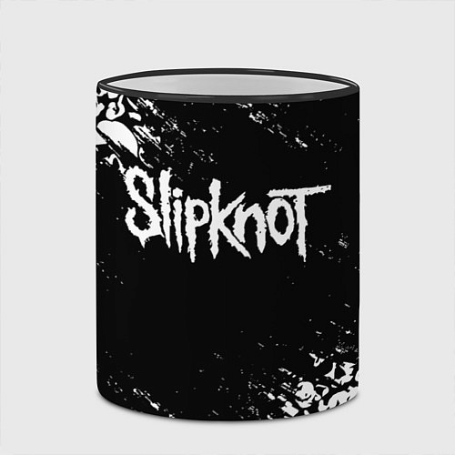 Кружка цветная SLIPKNOT / 3D-Черный кант – фото 2