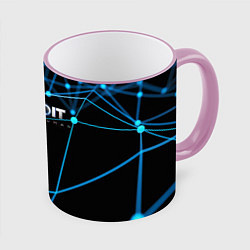 Кружка 3D Detroit:Become Human, цвет: 3D-розовый кант