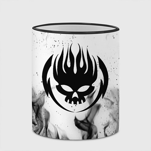 Кружка цветная THE OFFSPRING / 3D-Черный кант – фото 2