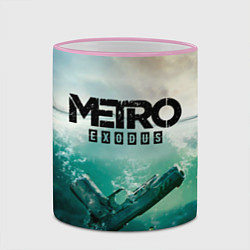 Кружка 3D METRO EXODUS, цвет: 3D-розовый кант — фото 2