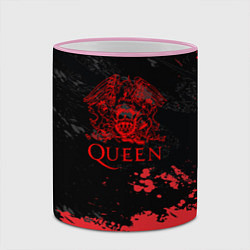 Кружка 3D Queen, цвет: 3D-розовый кант — фото 2