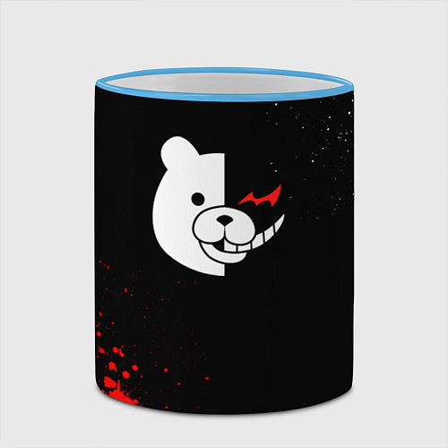 Кружка цветная Monocuma / 3D-Небесно-голубой кант – фото 2