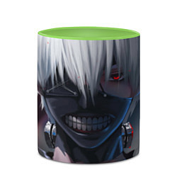 Кружка 3D TOKYO GHOUL, цвет: 3D-белый + светло-зеленый — фото 2