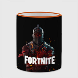 Кружка 3D Fortnite Black Knight, цвет: 3D-оранжевый кант — фото 2
