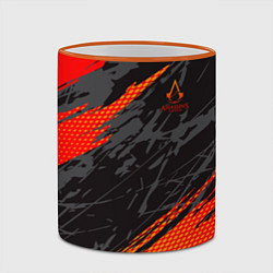 Кружка 3D Assassins Creed, цвет: 3D-оранжевый кант — фото 2