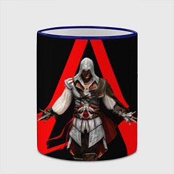 Кружка 3D Assassin’s Creed 02, цвет: 3D-синий кант — фото 2