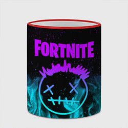 Кружка 3D FORTNITE X TRAVIS SCOTT, цвет: 3D-красный кант — фото 2