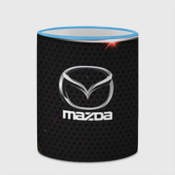 Кружка 3D MAZDA, цвет: 3D-небесно-голубой кант — фото 2