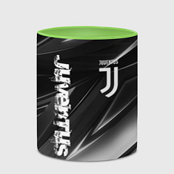 Кружка 3D JUVENTUS, цвет: 3D-белый + светло-зеленый — фото 2