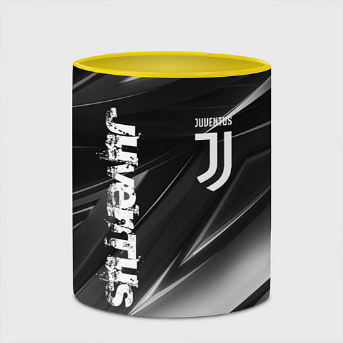 Кружка цветная JUVENTUS / 3D-Белый + желтый – фото 2