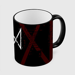 Кружка 3D WATCH DOGS LEGION, цвет: 3D-черный кант