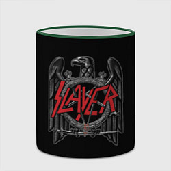 Кружка 3D Slayer, цвет: 3D-зеленый кант — фото 2